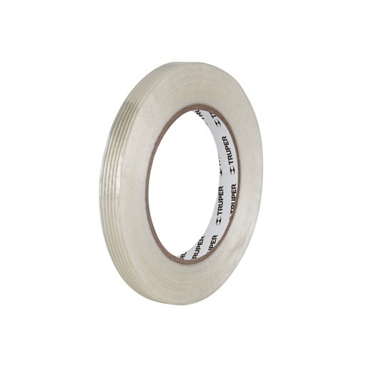 [103027] Cinta flejadora con filamentos 12mm x 50 m, transparente CFI-12