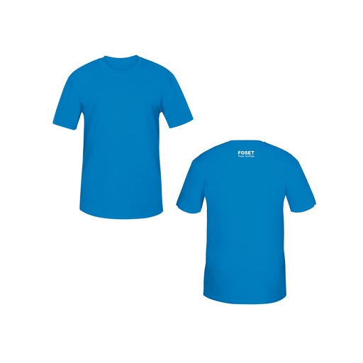 [68050] Playera cuello redondo para hombre, azul, CH, Truper CAM-FOS-36