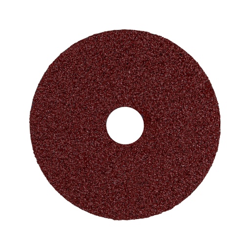 [100124] Disco de lija 4-1/2' con respaldo de fibra, grano 24, TRUPER DILF-424