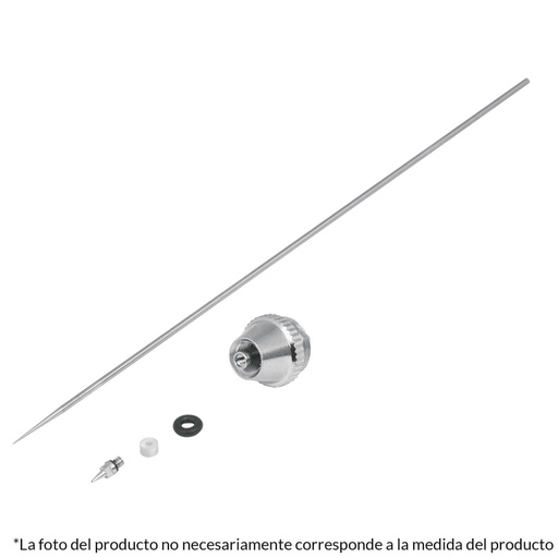 [100186] Kit de 5 accesorios para aerógrafo AERO-30, Truper RE-AERO-30