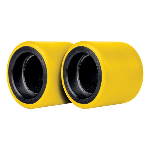 [100252] 2 Rodillos para patín traspaleta de 2 ton PU-2HU, Truper RO-PAT-PU