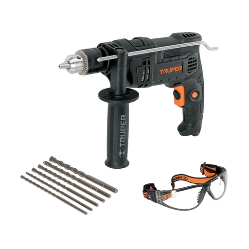 [100292] Combo rotomartillo/destornillador 1/2' 700W, 7 acc, IND COMBOR-1/2N6