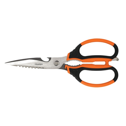 [100449] Tijera 8' multiusos, para cocina, acero inoxidable, TRUPER TIC-8