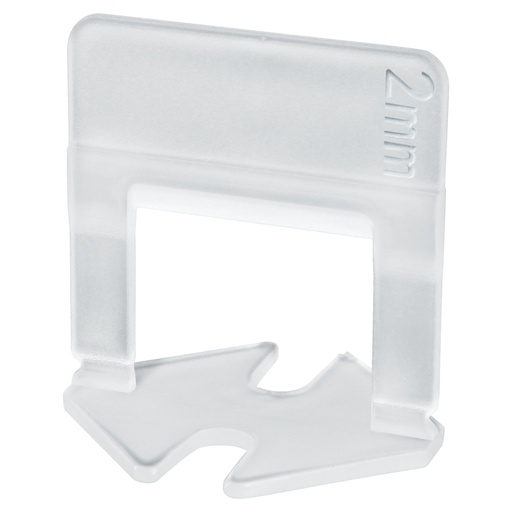 [100517] Bolsa con 100 anclas de 2 mm, para nivelación de azulejos SN-CL20