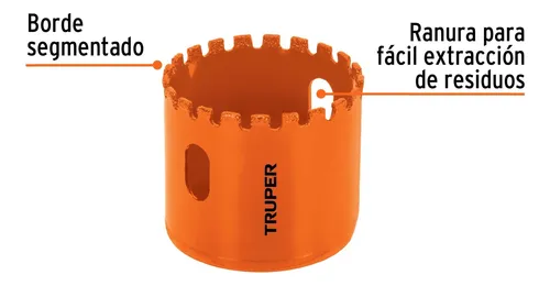 [101057] Brocasierra diamante 2' borde segmentado, Truper COSE-2