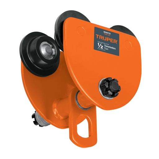 [101075] Trole de carga 1/2 ton para vigas IPS e IPR, ajustable TRO-1/2