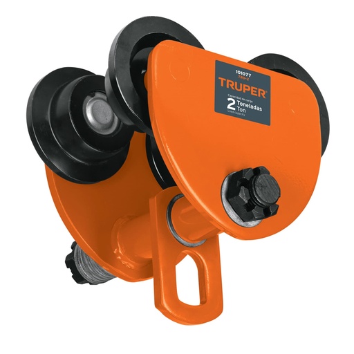 [101077] Trole de carga 2 ton para vigas IPS e IPR, ajustable, TRUPER TRO-2