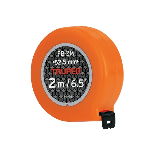 [103090] Flexómetro de bolsillo 2 m cinta 13 mm, TRUPER FB-2M