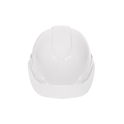 [101258] Casco de seguridad ventilado, ajuste de matraca, blanco CAS-BI