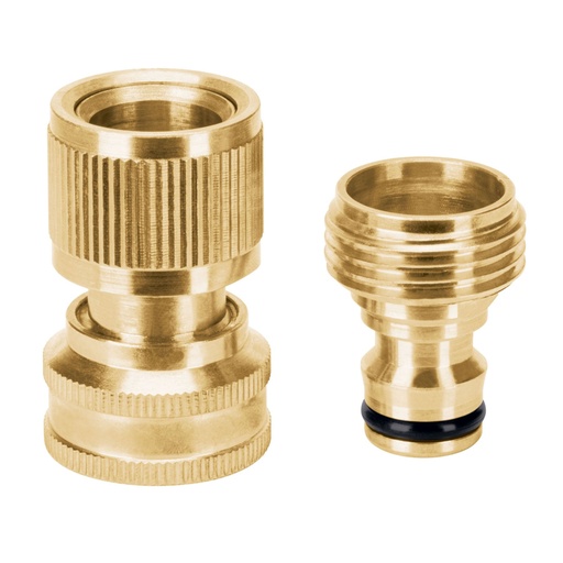 [101599] Conector 3/4' rápido de latón manguera-acc. sistema click CLICK-ACCM