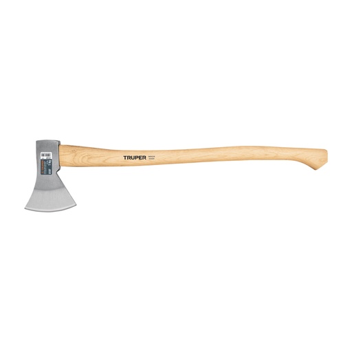 [101768] Hacha europea 1000 g, mango hickory 28', TRUPER HE-1000