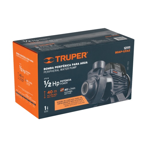 [101817] Caja de empaque de repuesto para BOAP-1/2A2, TRUPER CJ-BOAP-1/2A2