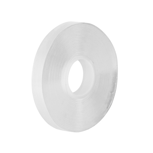 [103223] Cinta nano doble cara reutilizable, transparente 3 m x 10 mm CDR-310