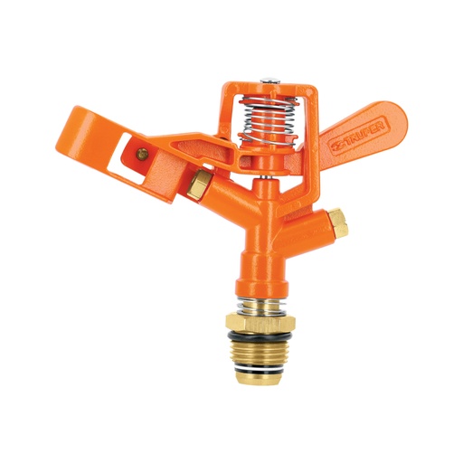 [10324] Aspersor metálico doble chorro, cabeza sola, TRUPER DOS