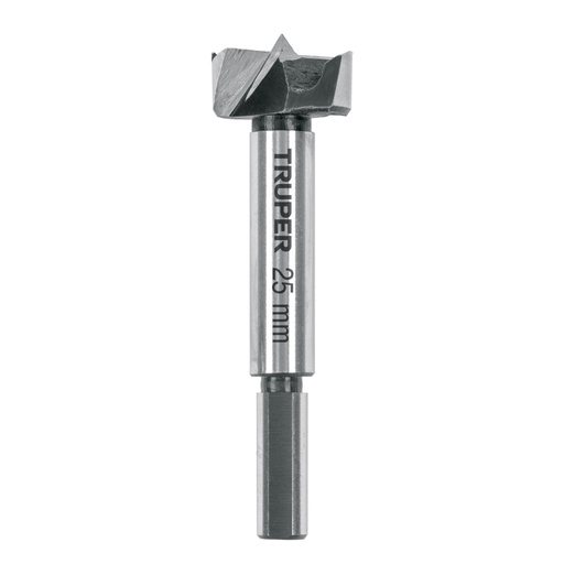 [102370] Broca forstner 25 mm para madera, TRUPER BFM-25