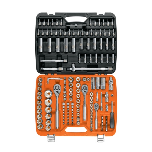 [102412] Juego de 172 herramientas 1/4', 3/8' y 1/2' std p/mecánico JD-172P