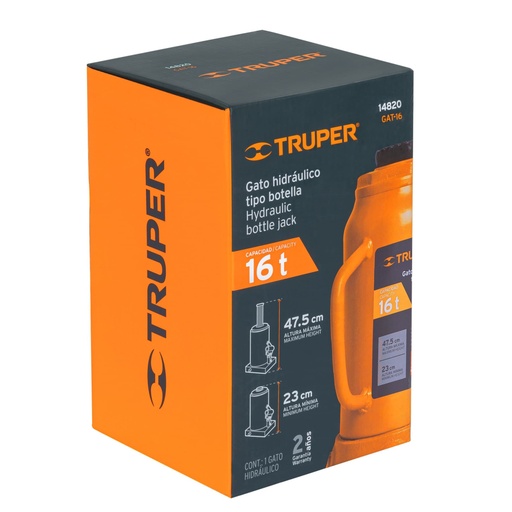 [102540] Caja de empaque de repuesto para GAT-16, TRUPER CJ-GAT-16