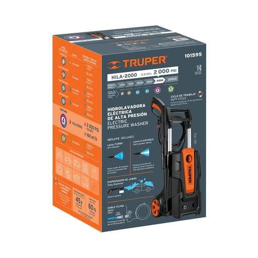 [102561] Caja de empaque de repuesto para HILA-2000, TRUPER CJ-HILA-2000