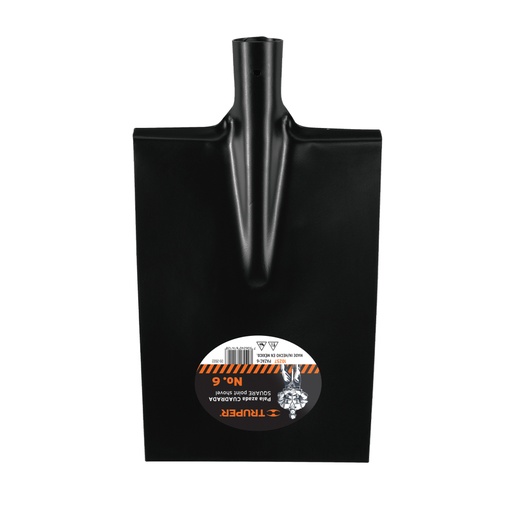 [10257] Pala azada cuadrada # 6, sin mango, TRUPER PAZAC-6