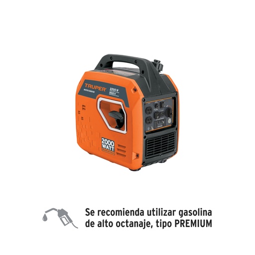 [103279] Generador silencioso inverter 2.2kW, 80 cc, enc. electrónico GEN-201