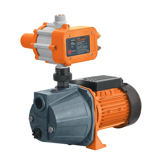 [102855] Bomba presurizadora jet hierro 1 HP con control, TRUPER PRE-1