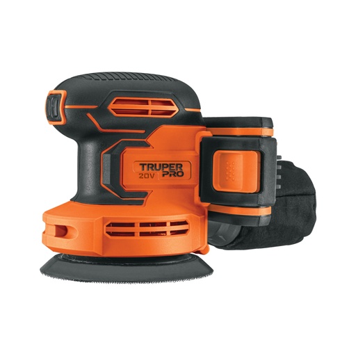 [102863] Lijadora roto-orbital 5', 20V, 1 batería 2Ah, TRUPER PRO LIRI-20A
