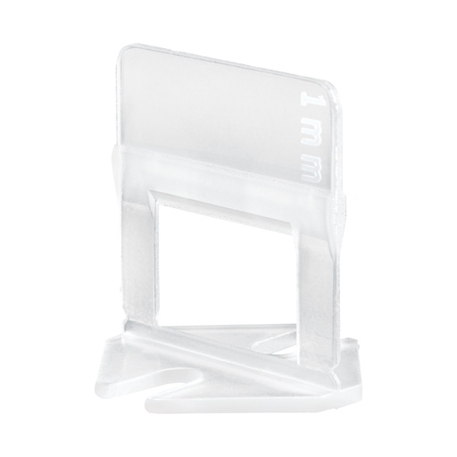 [102874] Bolsa con 100 anclas de 1 mm, para nivelación de azulejos SN-CL10