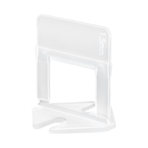 [102876] Bolsa con 100 anclas de 1.5 mm, para nivelación de azulejos SN-CL15