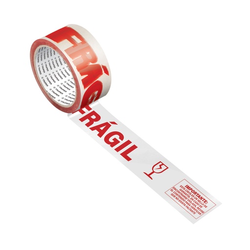 [103041] Cinta de empaque 48 mm x 150 m 'Frágil', Truper CFR-150