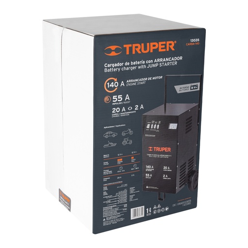 [103072] Caja de empaque de repuesto para CARBA-140, TRUPER CJ-CARBA-140