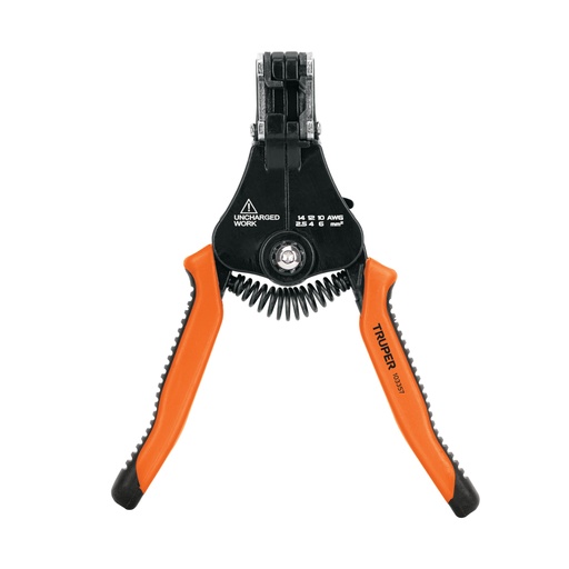 [103357] Pinza 6.5' pela cables automática, 14 a 10 AWG, TRUPER PE-CA-65