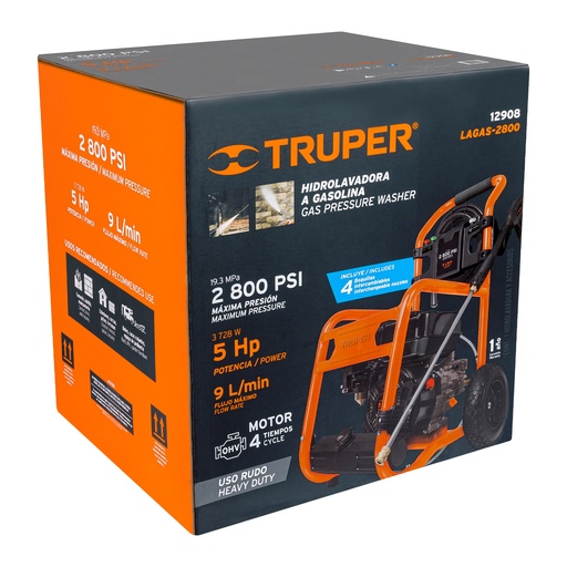 [103118] Caja de empaque de repuesto para LAGAS-2800, TRUPER CJ-LAGAS-2800
