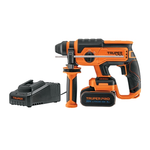 [103263] Rotomartillo SDS Plus/destornillador 20V, 2 J, 1 batería 4Ah ROEI-20A