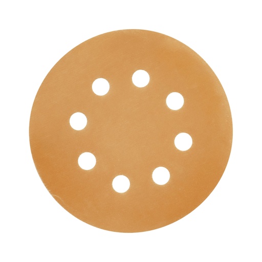 [103315] Paquete con 5 discos de lija 5' grano 400, 8 perforaciones DIRO-540
