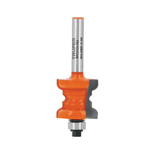 [10677] Broca para router, collarín, 7/8' con balero, TRUPER BROU-CO-7/8X