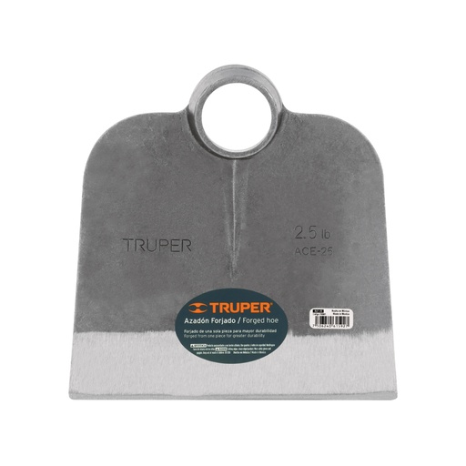 [10361] Azadón Centroamericano 2.5 lb, sin mango, TRUPER ACE-25