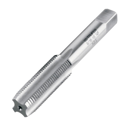 [11422] Machuelo semicónico 9/16'x18 UNF, estuche individual, TRUPER MT-9/16X18