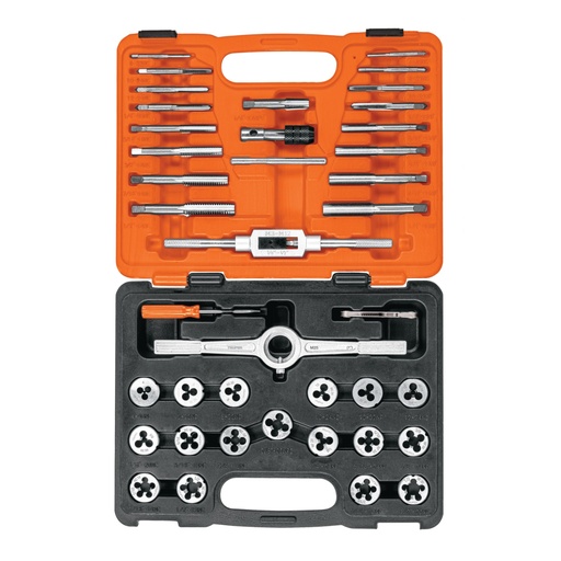 [11442] Juego de 40 piezas de machuelos y tarrajas, TRUPER J-MATA-40