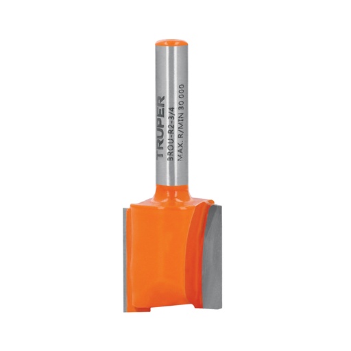 [11459] Broca para router, recta 2 filos, 3/4', TRUPER BROU-R2-3/4