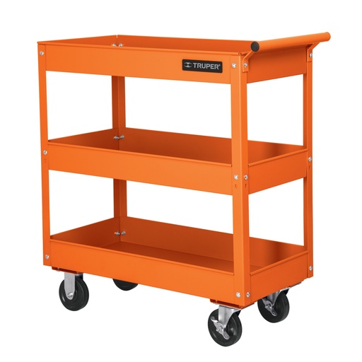 [11528] Carro de servicio, 3 charolas, TRUPER CARRO-3