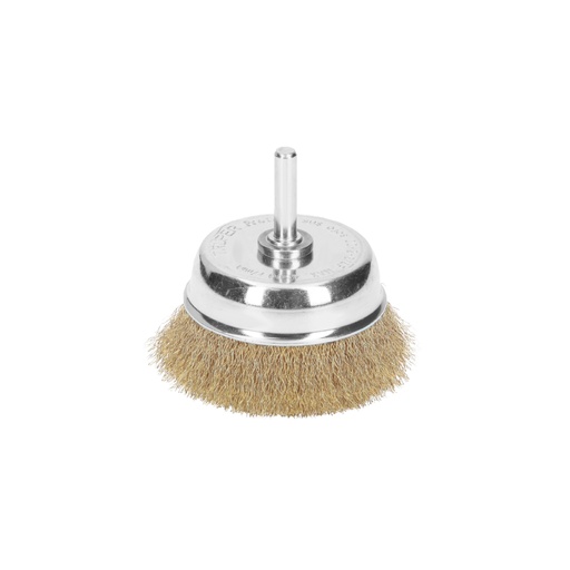 [11592] Carda de copa 2-3/4' alambre fino para taladro, Truper CO-2-3/4F