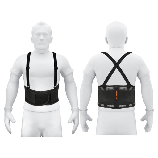 [11966] Faja lumbar de malla transpirable, talla G, TRUPER FAJA-LV