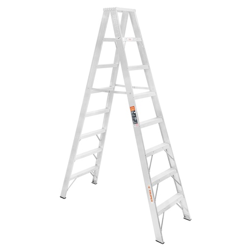 [10498] Escalera de tijera doble, tipo ll, 7 escalones, TRUPER ESTD-27