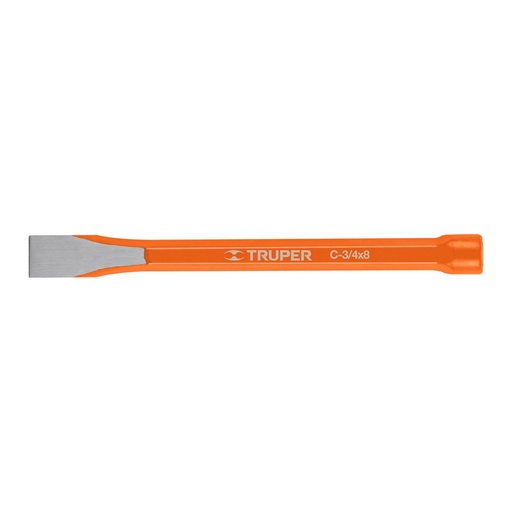 [12142] Cincel de corte frío de 3/4 X 8', TRUPER C-3/4X8