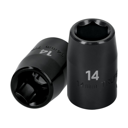 [12414] Dado cuadro 1/2' de impacto 6 puntas de 14 mm, TRUPER D-7414-M