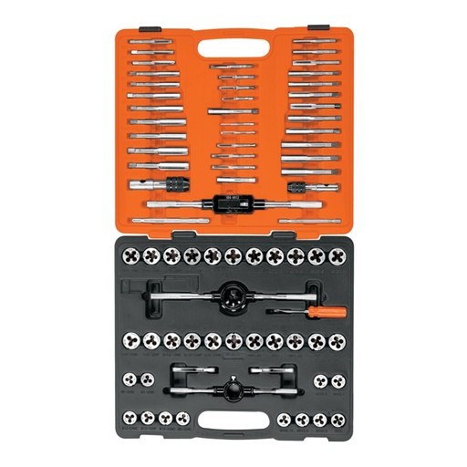 [12443] Juego de 76 piezas de machuelos y tarrajas, Truper J-MATA-76