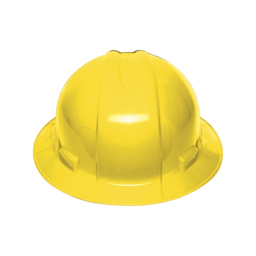 [10566] Casco de seguridad ala ancha, amarillo, TRUPER CAS-AX