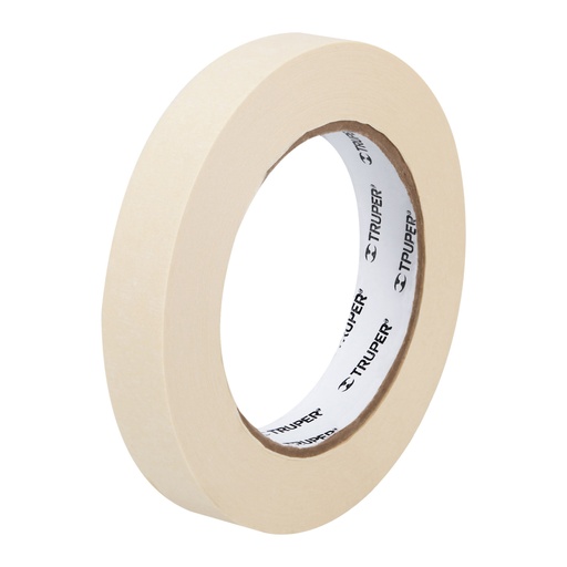 [12590] Cinta masking tape de 3/4' x 50 m, TRUPER MSK-3/4