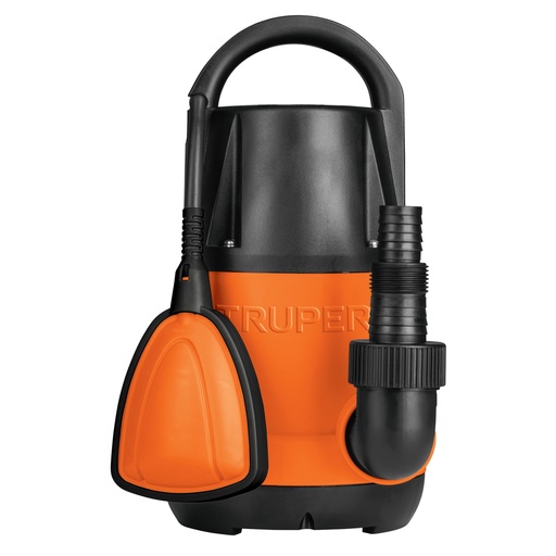[12600] Bomba sumergible plástica, 3/4 HP para agua limpia, TRUPER BOS-3/4LP