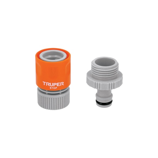 [12722] Conector 3/4' rápido de ABS manguera-acc. sistema click CLICK-ACC